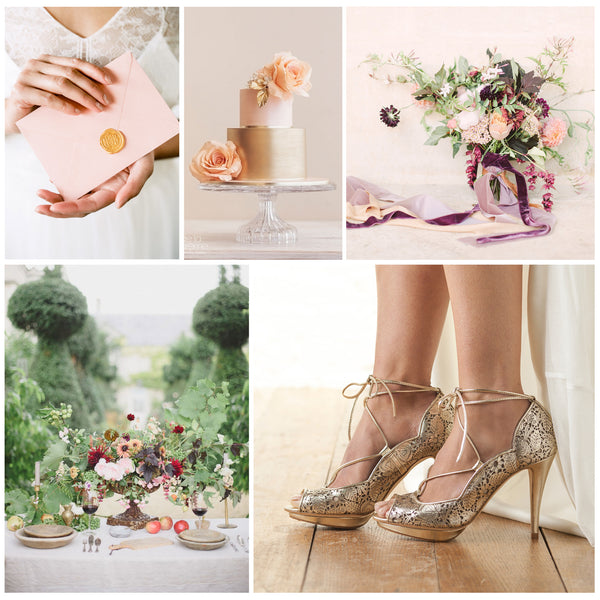 Champagne and Peach Inspiration