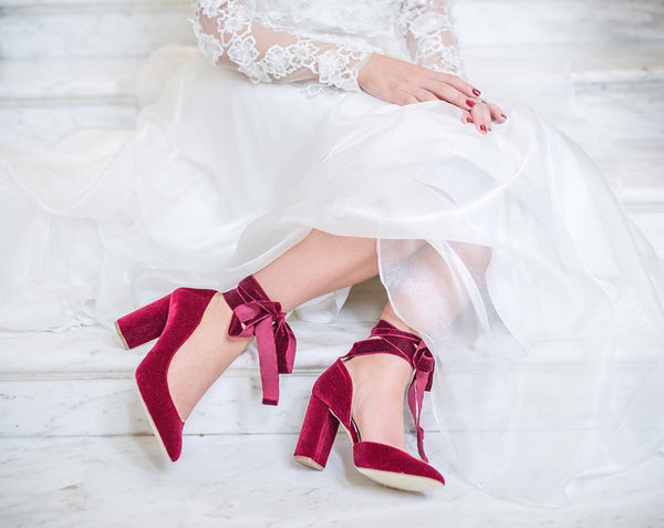 Beth wears Hetty Bordo