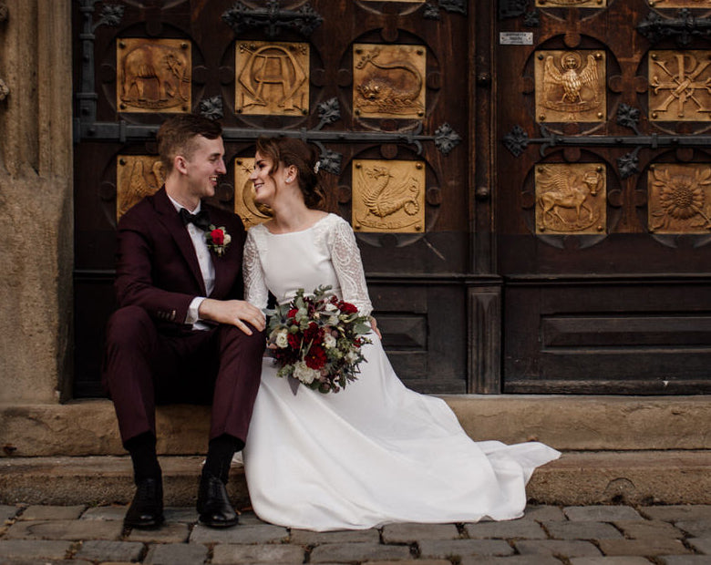 Klára wears Arabella Block