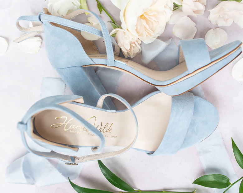 Carrington wears Arabella Block Blue