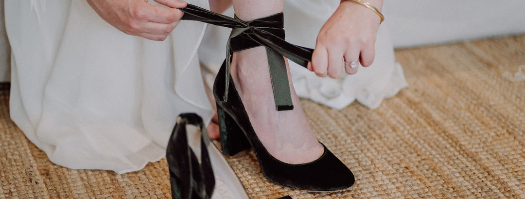 Wedding Shoes Green