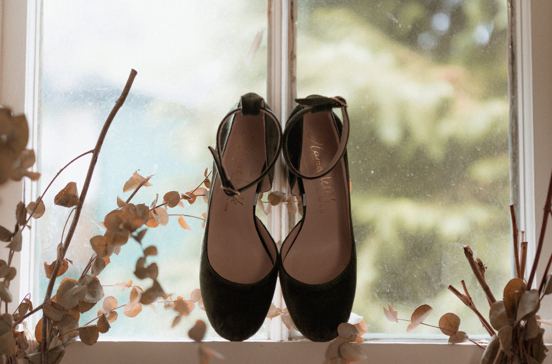 Amy wears Hetty Forest Green