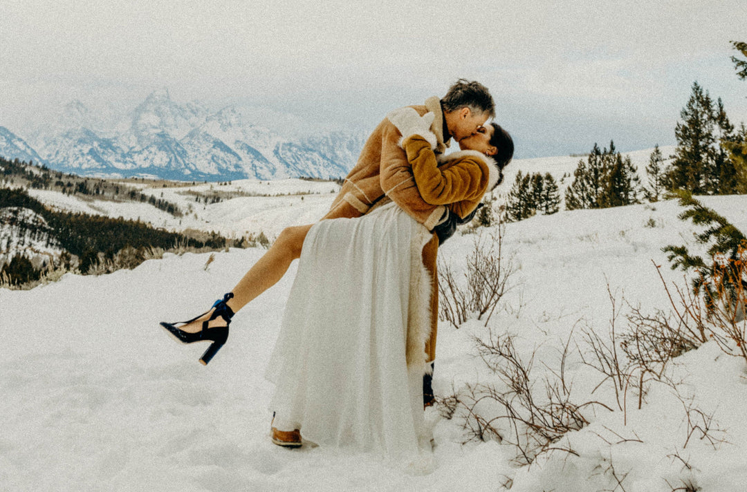 Andrea wears Hetty Midnight