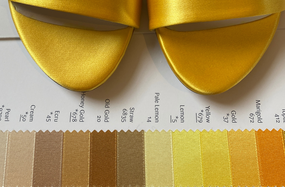 Yellow Shoe Dye
