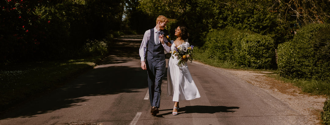 Block Heel Designer Wedding Shoes