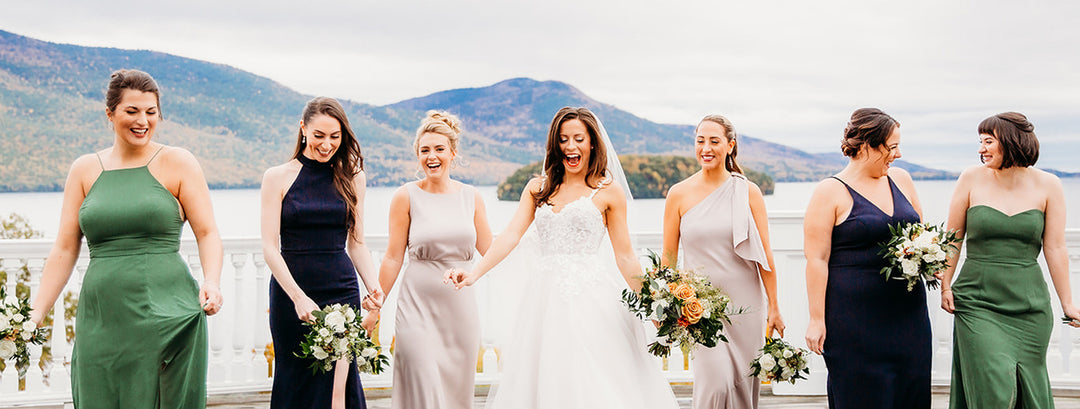 Brides at a UK Wedding