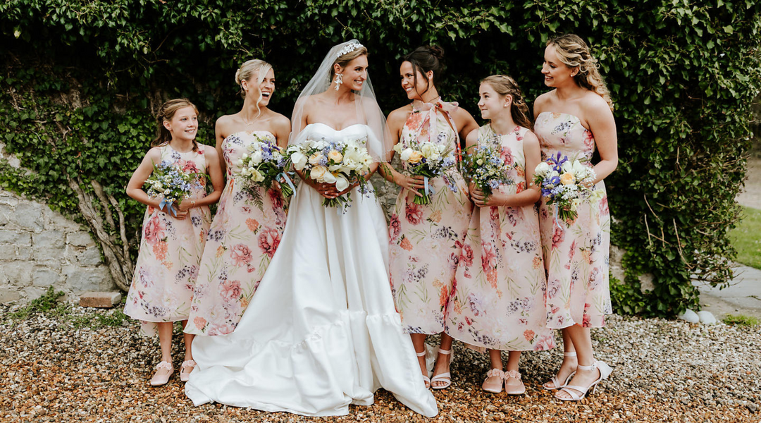 Natalie wears Hetty Ivory Organza