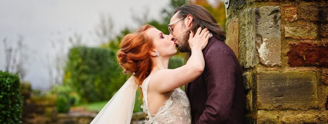 Laura wears Arabella Block Bordo