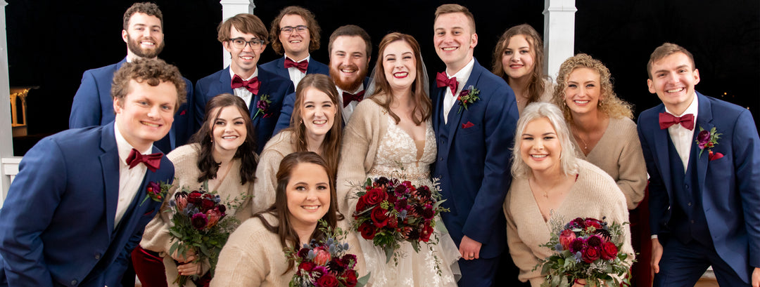 Mykenzie wears Hetty Mid Bordo