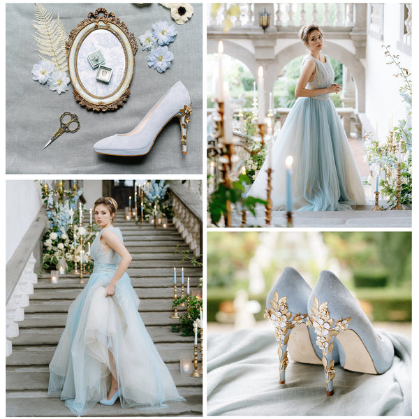 Styled shoot with Amy Blue Blue Blossom