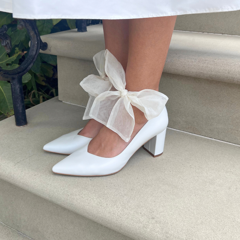 Elsa Organza Ivory