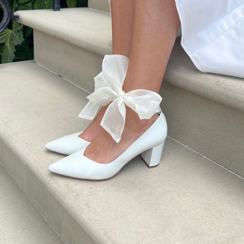 Elsa Organza Ivory
