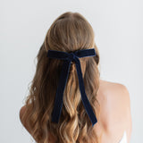 Belle Hair Bow Velvet