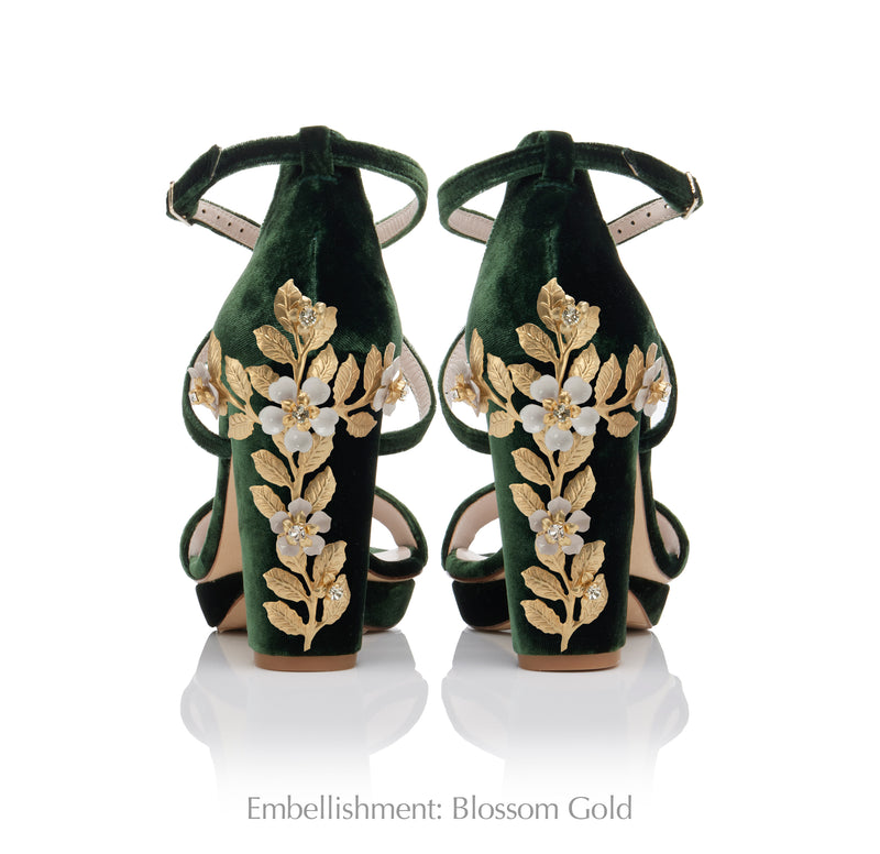 Arabella Block Forest Green - SHIPS NOV 2025