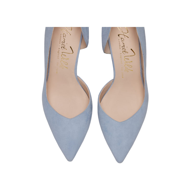 Elsa Ankle Straps Blue