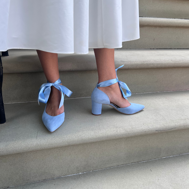 Elsa Ribbons Blue