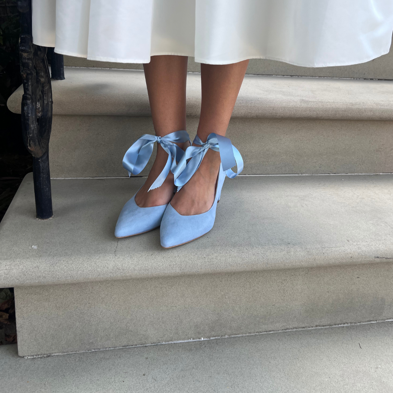 Elsa Ribbons Blue