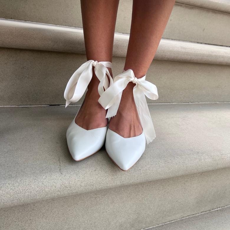 Elsa Ribbons Ivory