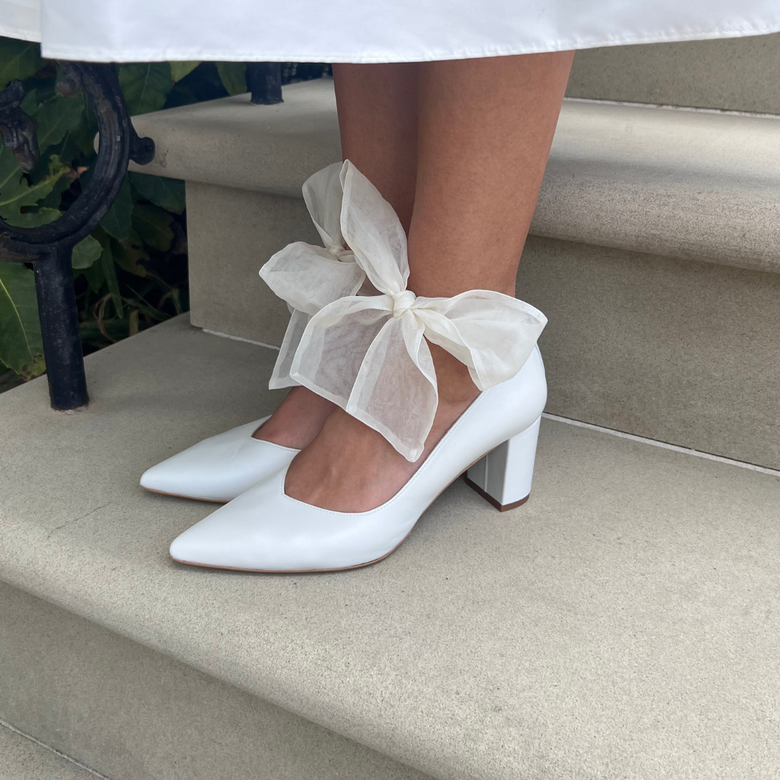 Elsa Organza Ivory