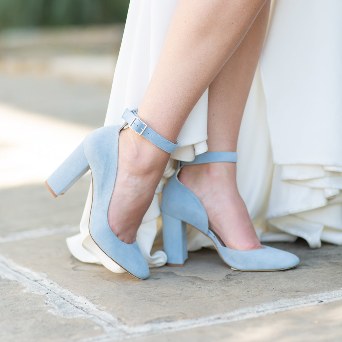 Hetty Block Heel Wedding Shoes - Bridal Shoes by Harriet Wilde