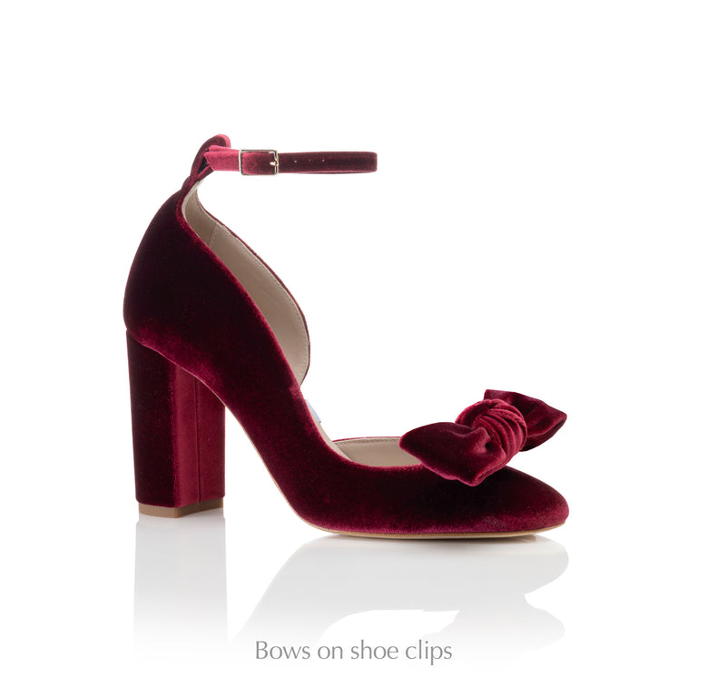 Hetty Bordo Bow