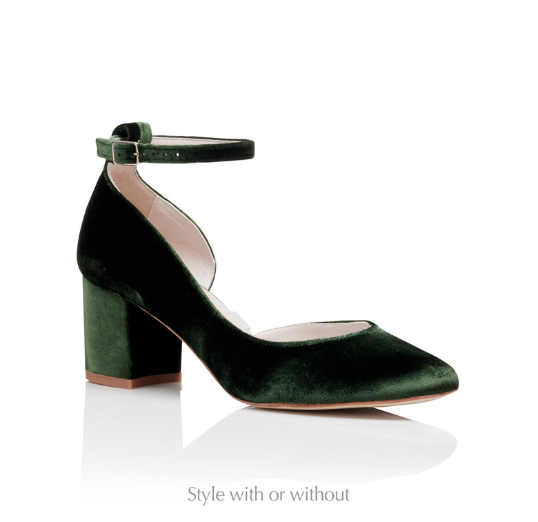 Hetty Mid Bow Forest Green