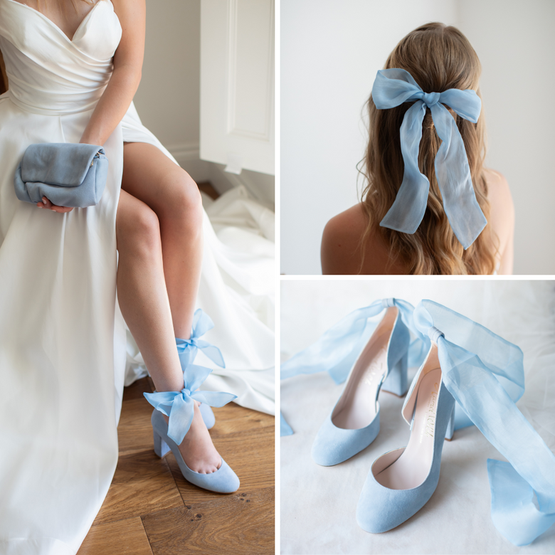 Hetty Blue Organza
