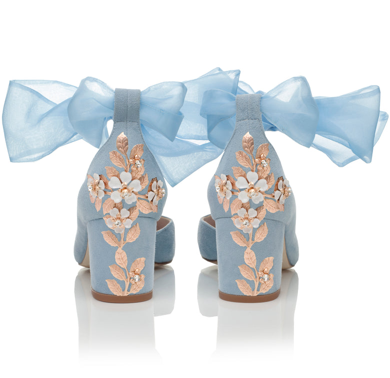Hetty Mid Blue Blossom Rose