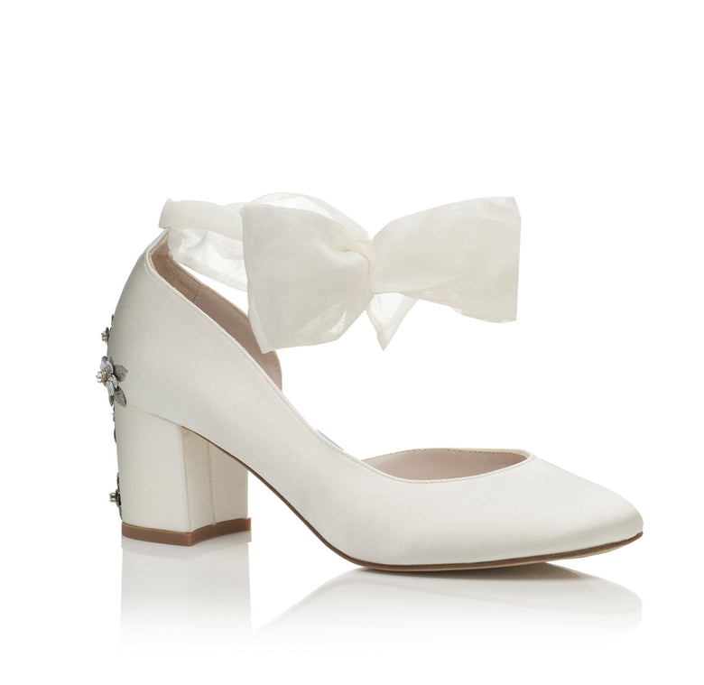 Hetty Mid Ivory Blossom Silver