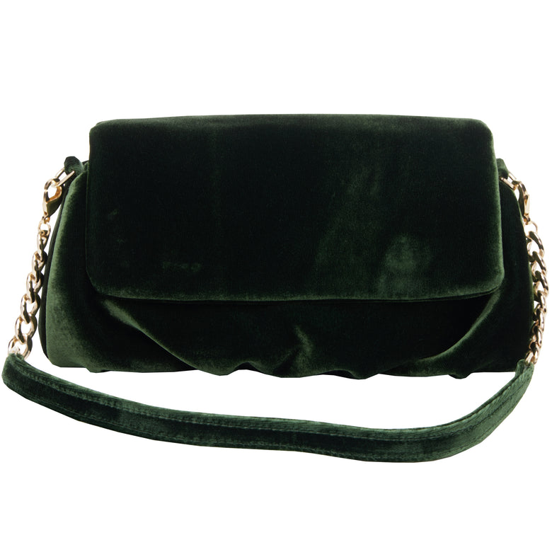 Riley Velvet Clutch
