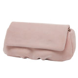 Riley Suede Clutch - Ships end Oct