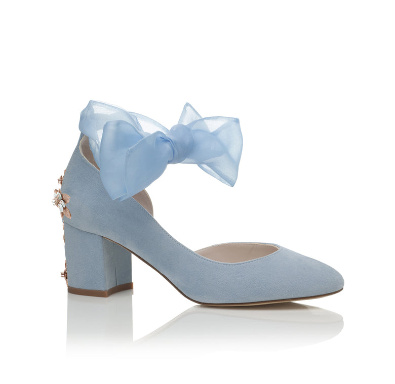 Hetty Mid Blue Blossom Rose