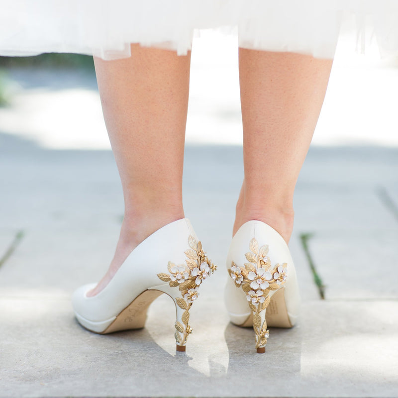 Off white wedding shoes Clearance