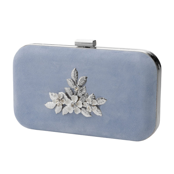 Pale blue clutch shop bag for wedding