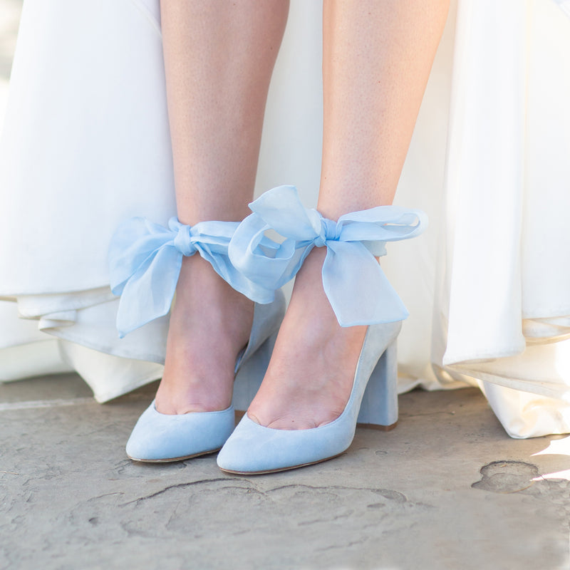 Dive into the blue (SALE) - Harriet Wilde Wedding Shoes