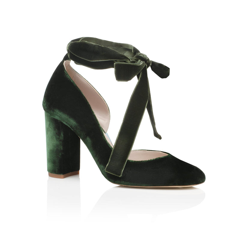 Luxury Green Wedding Shoes