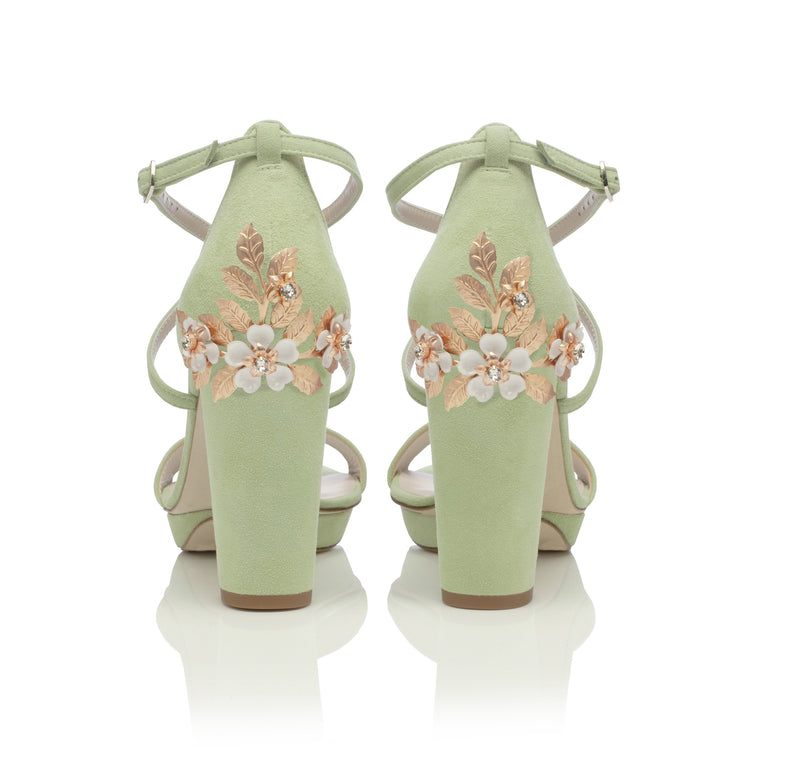 Mint and rose shoes store