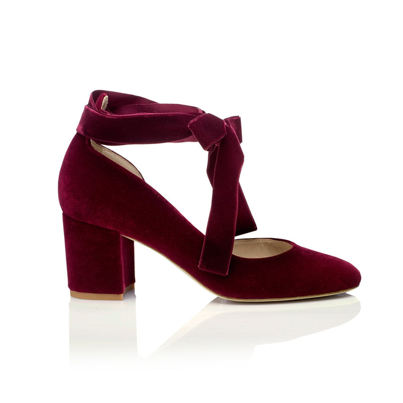 Block Heel Bridal Shoes