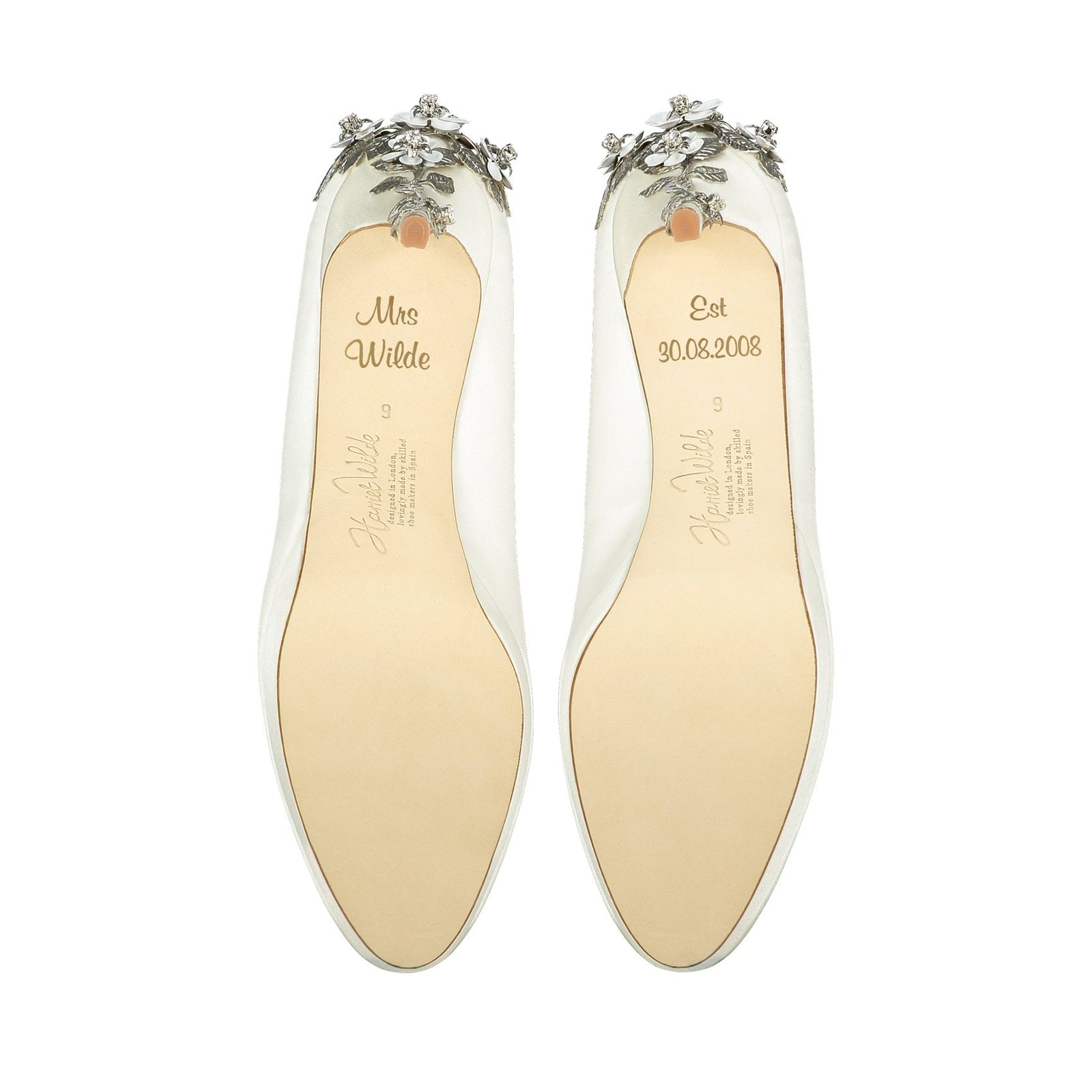 Sole message service Add a message to your soles with Harriet Wilde